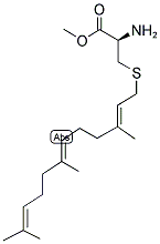 FARNESYL CYSTEINE METHYL ESTER Struktur