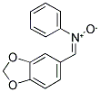 (1,3-BENZODIOXOL-5-YLMETHYLENE)(PHENYL)AZANE OXIDE Struktur