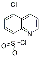 5-CHLORO-8-QUINOLINESULFONYL CHLORIDE Struktur