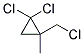 1,1-DICHLORO-2-(CHLOROMETHYL)-2-METHYLCYCLOPROPANE Struktur