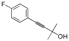 4-(4-FLUOROPHENYL)-2-METHYL-3-BUTYN-2-OL Struktur