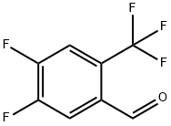 4,5-DIFLUORO-2-(TRIFLUOROMETHYL)BENZ ALDEHYDE Struktur