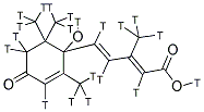 (+/-)-CIS,TRANS-ABSCISIC ACID-3H(G) Struktur