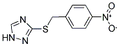 3-[(4-NITROBENZYL)SULFANYL]-1H-1,2,4-TRIAZOLE Struktur