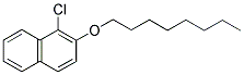 1-CHLORO-2-(OCTYLOXY)NAPHTHALENE Struktur