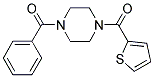 (4-BENZOYLPIPERAZINO)(2-THIENYL)METHANONE Struktur