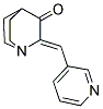 2-[(Z)-3-PYRIDINYLMETHYLIDENE]-3-QUINUCLIDINONE Struktur