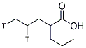 VALPROIC ACID, [4,5-3H]- Struktur