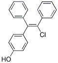 4-(2-CHLORO-1,2-DIPHENYL-VINYL)-PHENOL Struktur