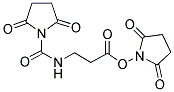 N-SUCCINIMIDOXYCARBONYL-BETA-ALANINE N-SUCCINIMIDYL ESTER Struktur