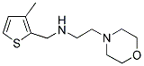 N-((3-METHYLTHIEN-2-YL)METHYL)-2-MORPHOLIN-4-YLETHANAMINE Struktur