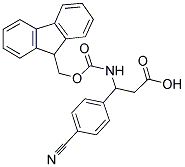 3-N-FMOC-3-(4-CYANOPHENYL)PROPIONIC ACID Struktur