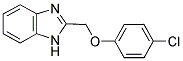 2-[(4-CHLOROPHENOXY)METHYL]-1H-BENZIMIDAZOLE Struktur