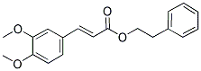 CAFFEIC ACID, DIMETHYL PHENETHYL ESTER Struktur