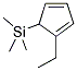 1-ETHYL-5-(TRIMETHYLSILYL)-1,3-CYCLOPENTADIENE Struktur