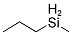 METHYL-N-PROPYLSILANE Struktur