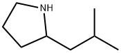 2-(2-METHYLPROPYL)PYRROLIDINE Struktur