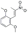 1-(2,6-DIMETHOXYPHENYL)-2-NITROPROPENE Struktur