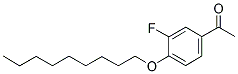 3'-FLUORO-4'-NONYLOXYACETOPHENONE Struktur