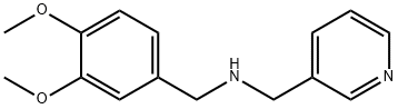 (3,4-DIMETHOXY-BENZYL)-PYRIDIN-3-YLMETHYL-AMINE Struktur