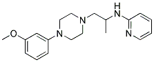 N-(2-[4-(3-METHOXYPHENYL)PIPERAZINO]-1-METHYLETHYL)PYRIDIN-2-AMINE Struktur