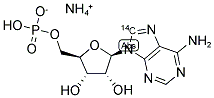 [8-14C]ADENOSINE 5'-MONOPHOSPHATE, AMMONIUM SALT Struktur