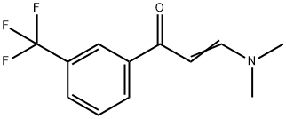 3-(DIMETHYLAMINO)-1-[3-(TRIFLUOROMETHYL)PHENYL]-2-PROPEN-1-ONE Struktur