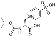 BOC-L-PHE(4-SO3H) Struktur