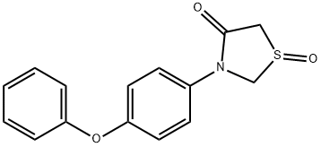 3-(4-PHENOXYPHENYL)-1LAMBDA4,3-THIAZOLANE-1,4-DIONE Struktur