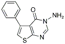 3-AMINO-5-PHENYL-3H-THIENO[2,3-D]PYRIMIDIN-4-ONE Struktur