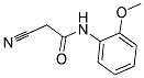 2-CYANO-N-(2-METHOXY-PHENYL)-ACETAMIDE Struktur