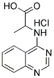 N-QUINAZOLIN-4-YLALANINE HYDROCHLORIDE Struktur