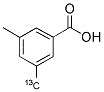 3,5-DIMETHYLBENZOIC ACID (3-METHYL-13C) Struktur