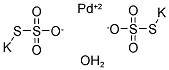 PALLADIUM(II) POTASSIUM THIOSULFATE MONOHYDRATE Struktur