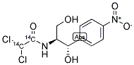 D-THREO-CHLORAMPHENICOL, [DICHLOROACETYL-1,2-14C]- Struktur