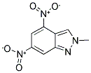 2-METHYL-4,6-DINITRO-2H-INDAZOLE Struktur