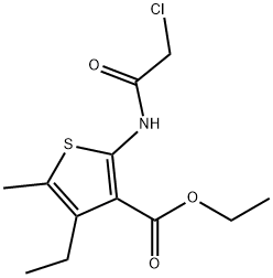 2-(2-CHLORO-ACETYLAMINO)-4-ETHYL-5-METHYL-THIOPHENE-3-CARBOXYLIC ACID ETHYL ESTER price.