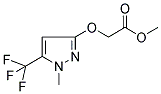 METHYL 2-([1-METHYL-5-(TRIFLUOROMETHYL)-1H-3-PYRAZOLYL]OXY)ACETATE Struktur