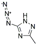 5-AZIDO-3-METHYL-1H-1,2,4-TRIAZOLE Struktur