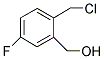 1-CHLOROMETHYL-2-HYDROXYMETHYL-4-FLUOROBENZENE Struktur