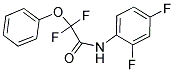 N-(2,4-DIFLUOROPHENYL)-2,2-DIFLUORO-2-PHENOXYACETAMIDE Struktur