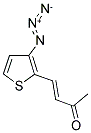 4-(3-AZIDOTHIEN-2-YL)BUT-3-EN-2-ONE Struktur