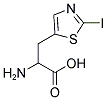 D, L-ALA-3-[5-(2-IODO)THIAZOLE] Struktur