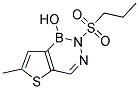 6-METHYL-2-(PROPYLSULFONYL)THIENO[3,2-D][1,2,3]DIAZABORININ-1(2H)-OL Struktur