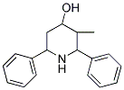 3-METHYL-2,6-DIPHENYL-4-PIPERIDINOL Struktur