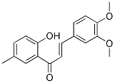 3,4-DIMETHOXY-2'-HYDROXY-5'-METHYLCHALCONE Struktur