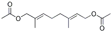 8-(ACETYLOXY)-2,6-DIMETHYLOCTA-2,6-DIENYL ACETATE Struktur