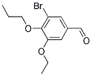 3-BROMO-5-ETHOXY-4-PROPOXYBENZALDEHYDE Struktur