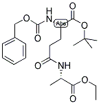 Z-GLU(ALA-OET)-OTBU Struktur