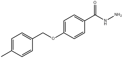 4-[(4-METHYLBENZYL)OXY]BENZENECARBOHYDRAZIDE Struktur